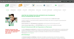 Desktop Screenshot of cfa-pharmacie-drome-ardeche.com