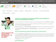 Tablet Screenshot of cfa-pharmacie-drome-ardeche.com